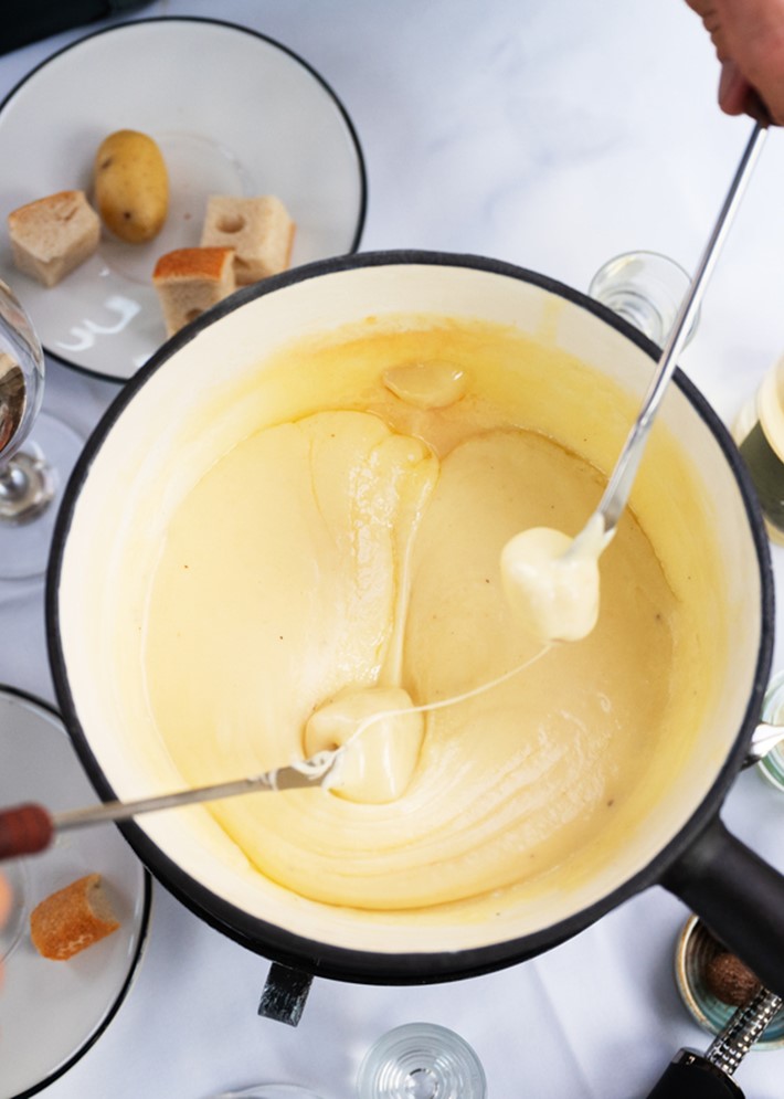 Fondue in der Trotte